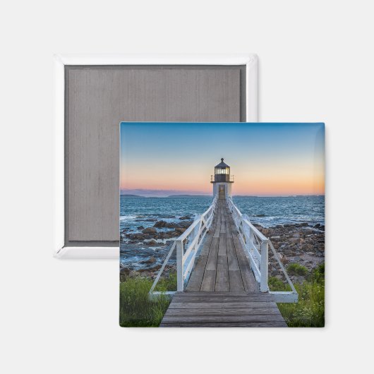Marshall Point Lighthouse bei Sunset Magnet (Vorderseite/Rückseite)