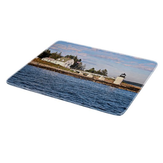 Marshall Point Lighthouse, Maine Cutting Board Schneidebrett (Ecke)