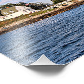 Marshall Point Lighthouse Maine Foto Print (Ecke)