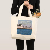 Marshall Point Lighthouse, Maine Jumbo Tote Bag Stoffbeutel (Vorderseite (Produkt))