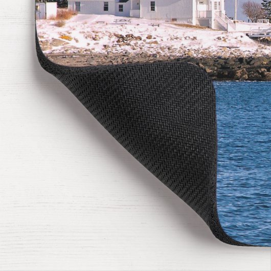 Marshall Point Lighthouse, Maine Mousepad (Ecke)