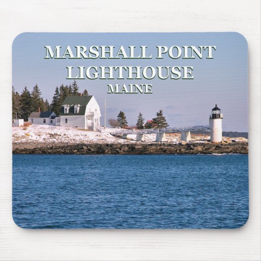 Marshall Point Lighthouse, Maine Mousepad (Vorne)
