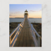 Marshall Point Lighthouse Maine Postkarte (Vorderseite)