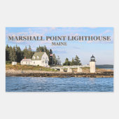 Marshall Point Lighthouse, Maine Stickers (Vorderseite)