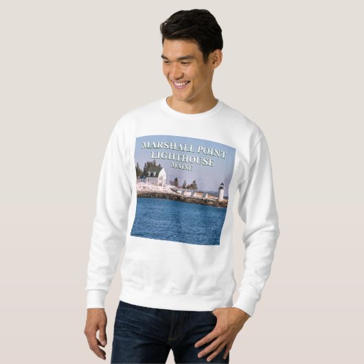 Marshall Point Lighthouse, Maine Sweatshirt (Vorne ganz)