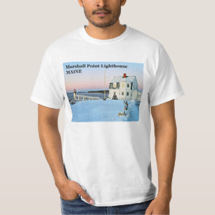 Marshall Point Lighthouse, Maine T - Shirt
