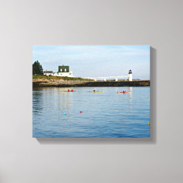 Marshall Point Lighthouse Maine Wrapped Canvas Leinwanddruck