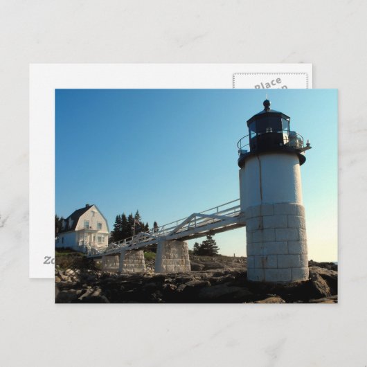Marshall Point, Maine Postkarte (Vorne/Hinten)