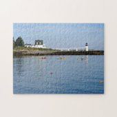 Marshall-Punkt-Leuchtturm, Hafen Clyde Maine Puzzle (Horizontal)