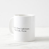 Marshall-Punkt-Leuchtturm, Maine Kaffeetasse (Vorderseite Links)