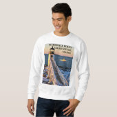 Marshall-Punkt-Leuchtturm, Maine-Sweatshirt Sweatshirt (Vorne ganz)