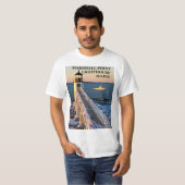 Marshall-Punkt-Leuchtturm, T-Shirt Hafen-Clydes (Vorne ganz)