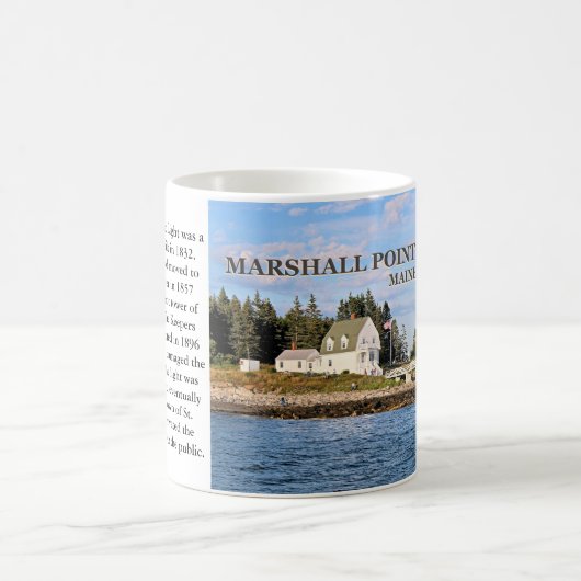 Marshall-Punkt-Licht, Tasse Hafen-Clydes Maine (Mittel)