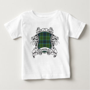 Marshall Tartan Shield Baby T-shirt