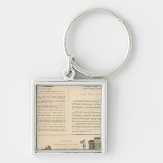 Marshall und Wendell, Hersteller Schlüsselanhänger (Vorne)