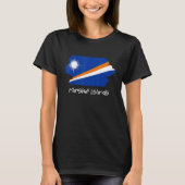 Marshallese Flag Marshallinseln T-Shirt (Vorderseite)