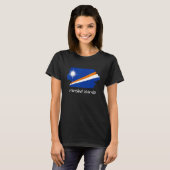 Marshallese Flag Marshallinseln T-Shirt (Vorne ganz)