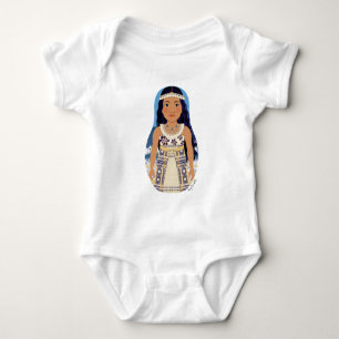 Marshallese Matryoshka Baby Bodysuit Strampler
