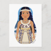 Marshallese Matryoshka Postcard Postkarte (Vorderseite)