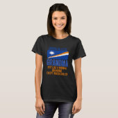 Marshallese Oma Marshall Islands Flag T-Shirt (Vorne ganz)