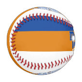 Marshallinseln Fahne und Wappen Patriotisch Baseball (Vorderseite Links)