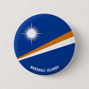 Marshallinseln Flagge Charmant Patriotisch Button
