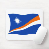 Marshallinseln-Flagge-Mauspad Mousepad (Mit Mouse)