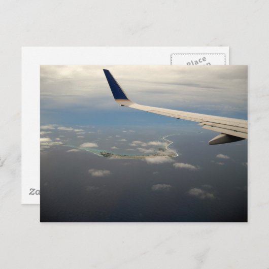 Marshallinseln - Kwajalein-Atoll Postkarte (Vorne/Hinten)