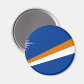Marshallinseln Magnet (Vorderseite/Rückseite)