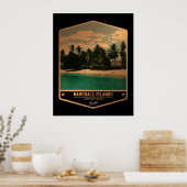 Marshallinseln Poster (Küche)
