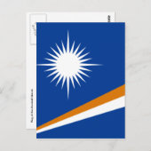Marshallinseln Postkarte (Vorne/Hinten)