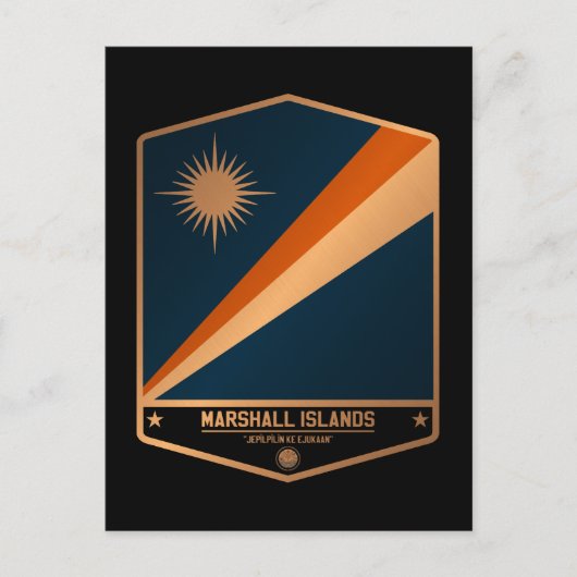 Marshallinseln Postkarte (Vorderseite)