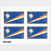 Marshallinseln Rechteckiger Aufkleber (Blatt)