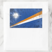 Marshallinseln Rechteckiger Aufkleber (Tasche)