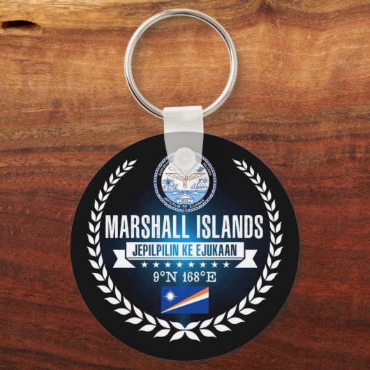 Marshallinseln Schlüsselanhänger (Vorderseite)