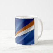 "Marshallinseln - Waving Flag - Kaffeetasse (VorderseiteRechts)