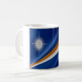 "Marshallinseln - Waving Flag - Kaffeetasse (Vorderseite Links)