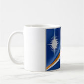 "Marshallinseln - Waving Flag - Kaffeetasse (Links)