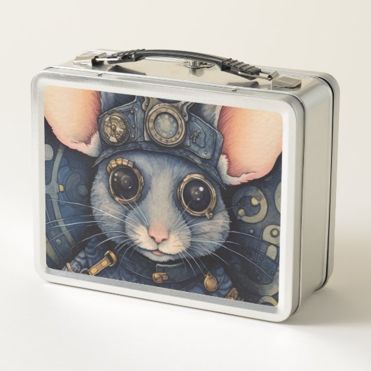 Marshallow Metall Brotdose (Rückseite)