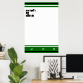 Marshalls Bar mitzvah-Brauch Poster (Heimbüro)