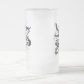 Marshalltartan-Löwe Mattglas Bierglas (Mittel)