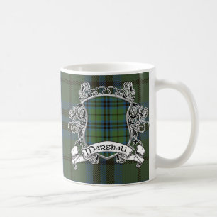 Marshalltartan-Schild Kaffeetasse
