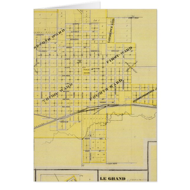 Marshalltown, Albion, Gilman (Vorne)