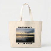 MARSHFIELD AN DER FLUSS-TASCHEN-TASCHE JUMBO STOFFBEUTEL (Vorne)