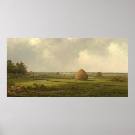 Marshfield - Martin Johnson Heade Fine Art Poster (Vorne)
