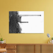 Marshfield, Oregon Blick auf die Lumbermeilen Leinwanddruck (Insitu (Wohnzimmer))