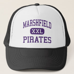 Marshfield - Piraten - hoch - Gurren-Bucht Oregon Truckerkappe