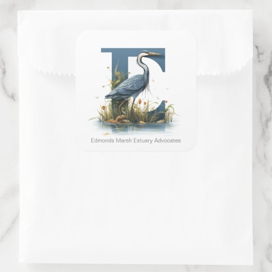 Marshian Heron Stickers (Tasche)