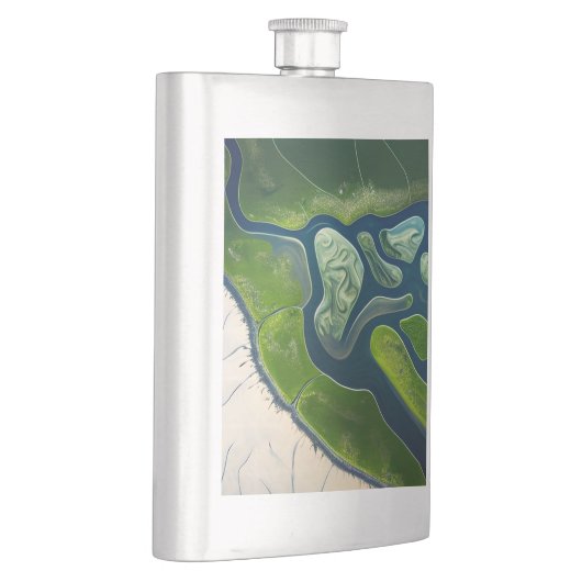 Marshland Elegance Flachmann (Rechts)