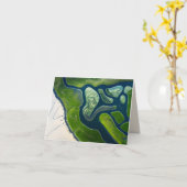 Marshland Elegance Karte (Gelbe Blume)